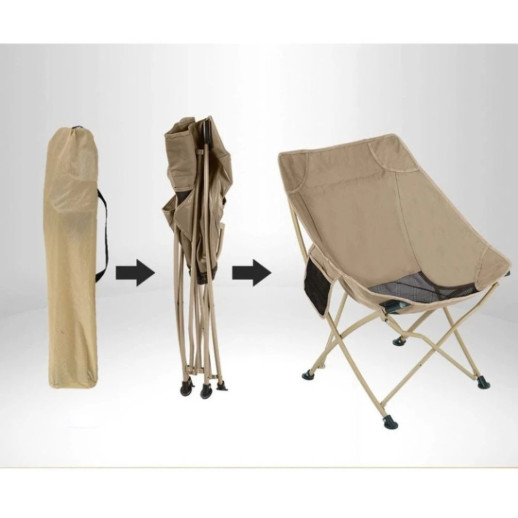 Складний стілець BRS-Y03G, зелений