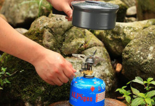 Газовая горелка BRS-3 с пьезоподжигом