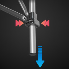 Складной стол двойной BRS-Z32