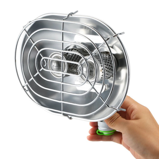 Газовый обогреватель BRS-H22 + Газовый баллон резьбовой бутановый Quest, 450гр