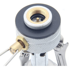 Набор Газовая горелка BRS-1 складная + Газовый баллон резьбовый бутановый Quest, 450гр