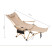 Складное кресло-шезлонг BRS-Y06, бежевый